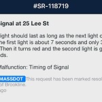 Traffic Signal at 25 Lee St
