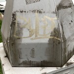 Graffiti at 1476 Beacon St