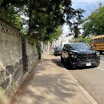 Sidewalk Obstruction at 7 Wellington Terr