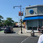 Damaged Sign at 1354–1364 Beacon St