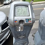 Broken Parking Meter at 53 Centre St
