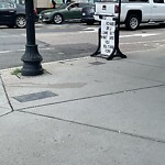 Sidewalk Obstruction at 1327 Beacon St