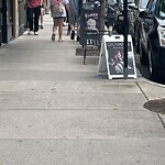 Sidewalk Obstruction at 313 Harvard St