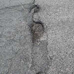 Pothole at 35 Vernon St