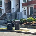 Trash/Recycling at 2–62 University Rd