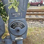 Broken Parking Meter at 1430 1432 Beacon St