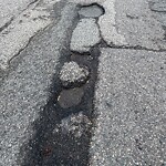 Pothole at 45 Marion St