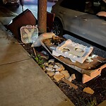 Trash/Recycling at 1065 Beacon St