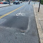 Pothole at 57–69 Carlton St