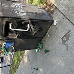 Trash/Recycling at 1701–1709 Beacon St, Brookline 02445