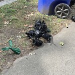 Trash/Recycling at 1093 Beacon St