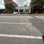 Sidewalk Obstruction at 217 Washington St