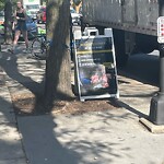 Sidewalk Obstruction at 314 Harvard St