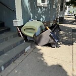 Trash/Recycling at 18 Homer St