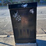 Graffiti at 1126 Beacon St