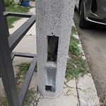 Streetlight at 8 Thayer Pl