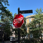 Damaged Sign at 53 Worthington Rd