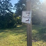 Damaged Sign at 1125 W Roxbury Pkwy, Chestnut Hill