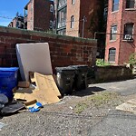Trash/Recycling at 1855 Beacon St