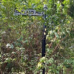Damaged Sign at 4 Vogel Terr