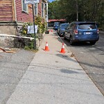 Sidewalk Obstruction at 81 Franklin St