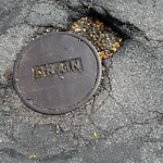 Pothole at 14 Homer St