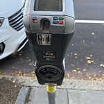 Broken Parking Meter at 1357 Beacon St