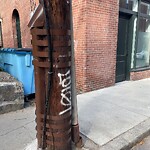 Graffiti at 10 Davis Ave