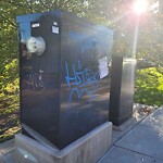 Graffiti at Washington St @ Walnut St