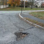 Pothole at 399 Goddard Ave