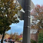 Graffiti at 419 Washington St