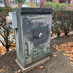 Graffiti at 100 Park St