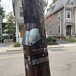 Graffiti at 109 Davis Ave