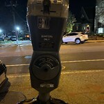 Broken Parking Meter at 199 Harvard St