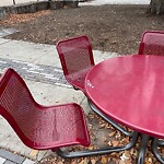 Graffiti at 100–166 Greenough St