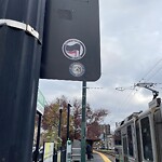 Graffiti at 1322 Beacon St