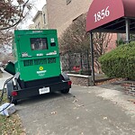 Sidewalk Obstruction at 1850 Beacon St
