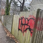 Graffiti at Rawson Path
