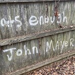 Graffiti at Rawson Path