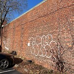 Graffiti at 224 Harvard St