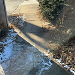 Unshoveled/Icy Sidewalk at 39 Verndale St