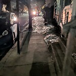 Unshoveled/Icy Sidewalk at 1 Roberts St
