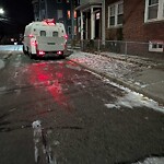 Unshoveled/Icy Sidewalk at 55 Franklin St