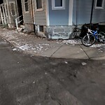 Unshoveled/Icy Sidewalk at 61 Franklin St
