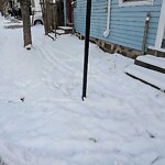 Unshoveled/Icy Sidewalk at 1 Roberts St