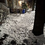 Unshoveled/Icy Sidewalk at 119 Browne St