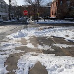 Unshoveled/Icy Sidewalk at 282 Cypress St
