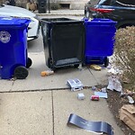 Trash/Recycling at 1401 Beacon St