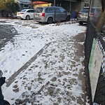 Unshoveled/Icy Sidewalk at 68 Franklin St