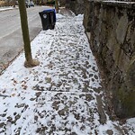 Unshoveled/Icy Sidewalk at 4 Vogel Terrace